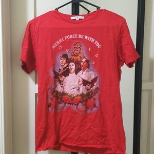 Star Wars Merry Christmas  Tee (M)